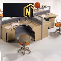 CỤM BÀN LÀM VIỆC VĂN PHÒNG 4 CHỖ NGỌC THỊNH - CBLVVP005